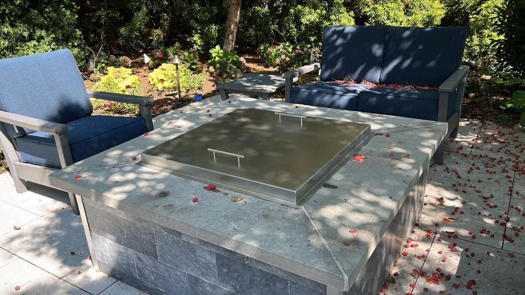 Custom Rectangle Covers | Fire Pit Covers